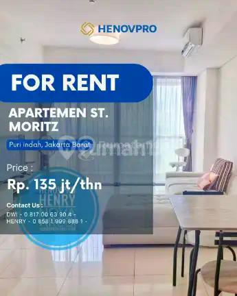 For Rent St. Moritz Unit 2+1BR Full Furnish CityView Private Lift