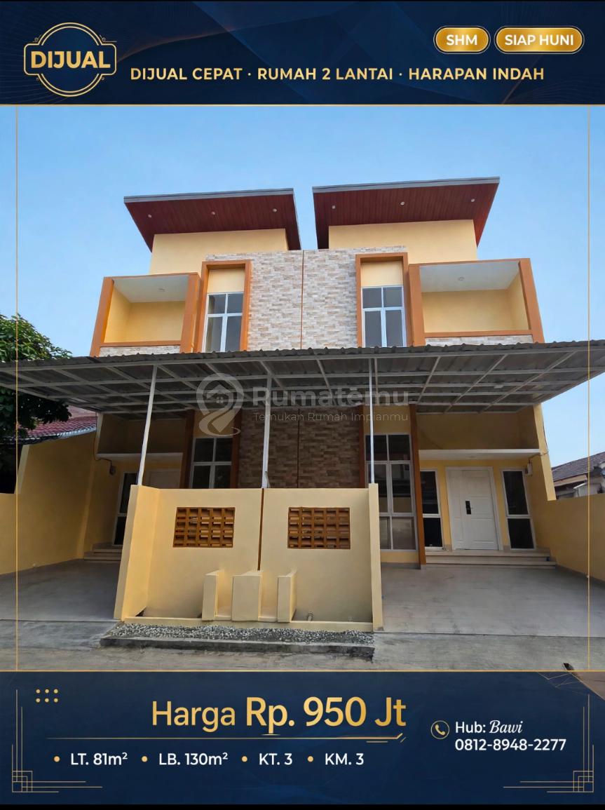 Rumah mewah murah harapan indah bekasi