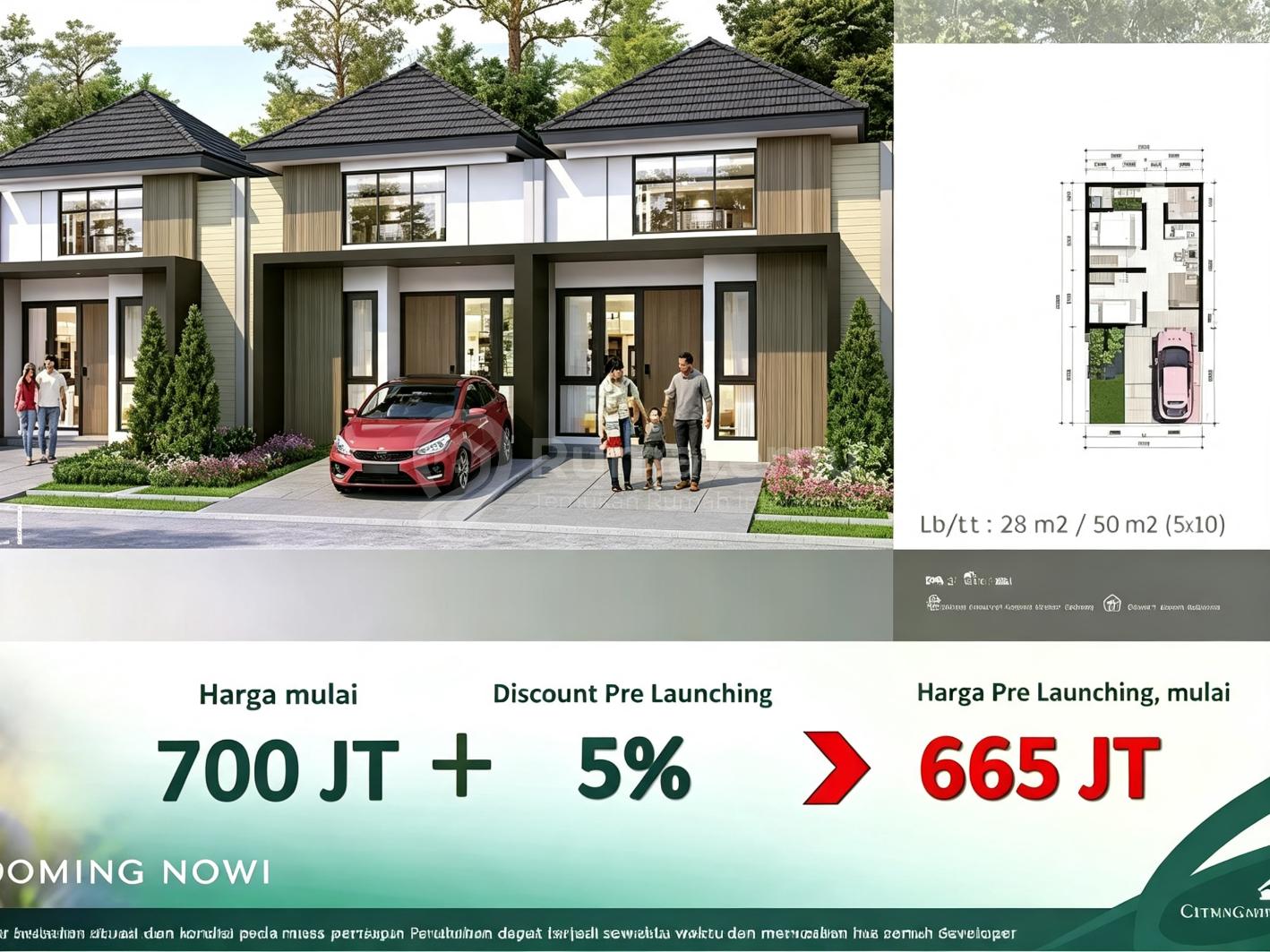 Rumah Baru Citra Garden Serpong Bsd City