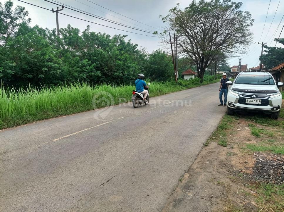 Di Jual Tanah Darat & Sawah Posisi Nempel Sama Jalan Desa CIcau - Serang Baru 