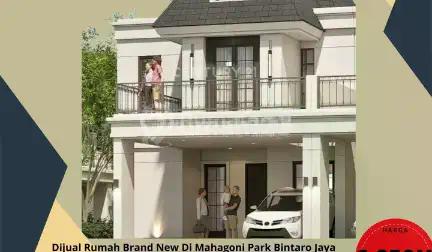 Rumah Brand New di Mahagoni Park Graha Raya Bintaro