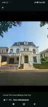 Dijual Rumah Baru, Ada Pool, Dekat Stasiun Kereta, The Green, Bsd