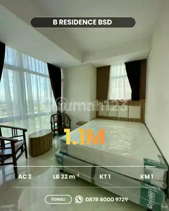 Dijual Cepat Apartement B Residence Full Furnished