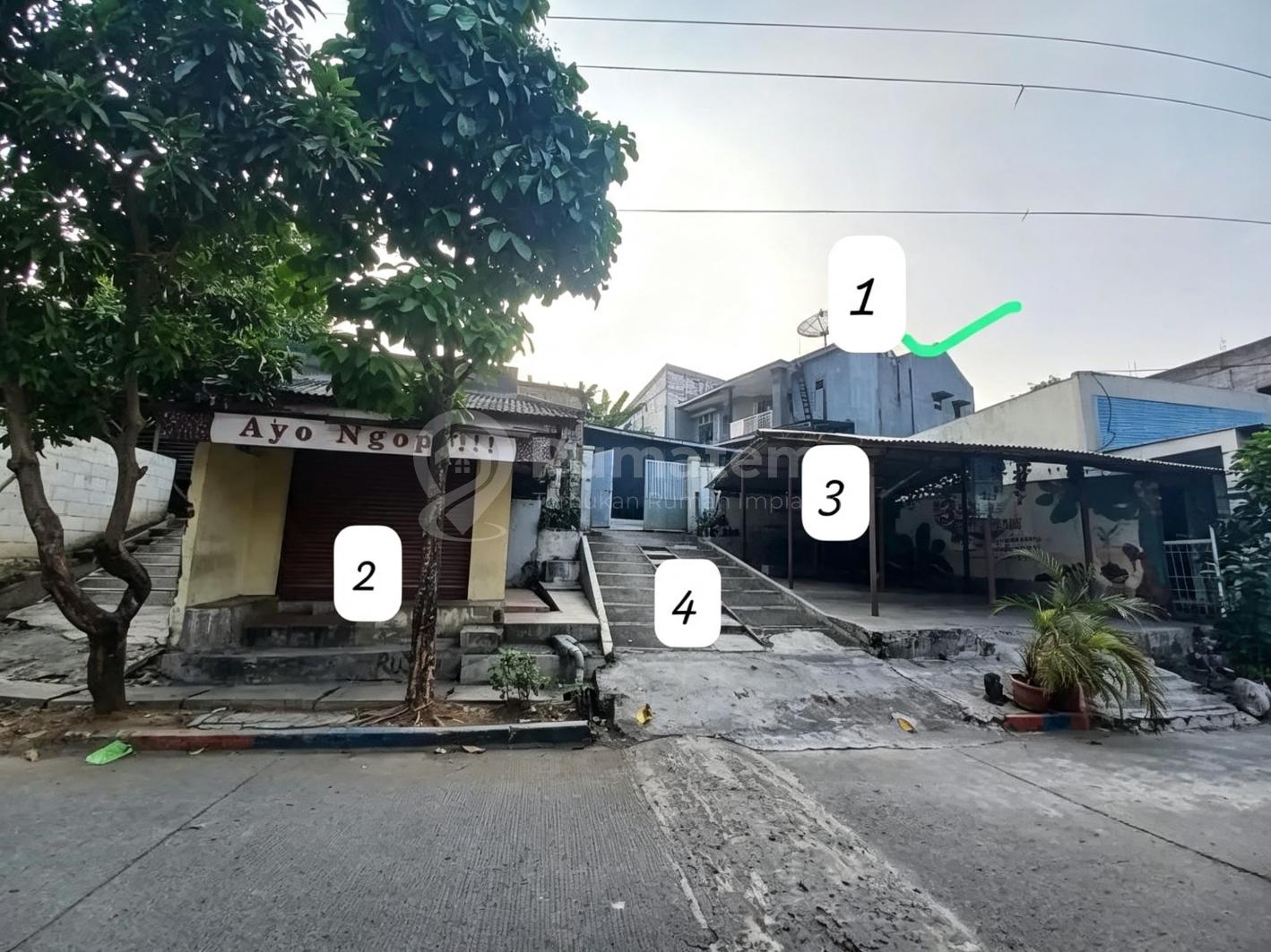 Dijual Murah Rumah Ada Kiosnya di Pondok Bahar Tangerang