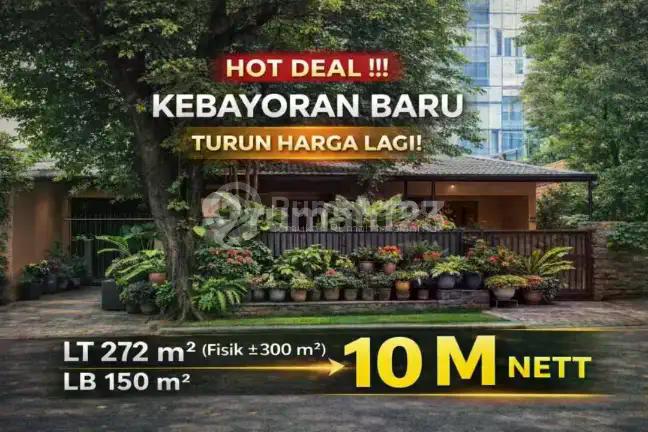 Di Jual Rumah Tua Hitung Tanah Dalam Komplek Gandaria Kebayoran Baru Jakarta Selatan