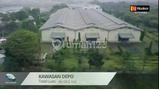 Gudang/ Pabrik Non Limbah, Masuk Kontainer 40 Ft. Cileungsi Bogor