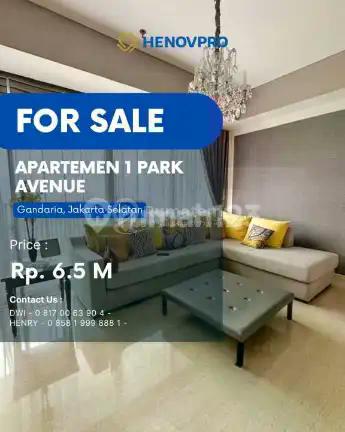 TURUN HARGA 1 Park Avenue 3+1BR Full Furnish dan Renov JUAL RUGI