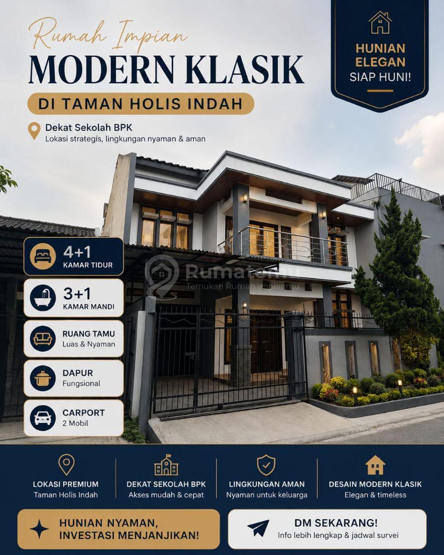 Rumah SHM Taman Holis Indah II Siap Huni