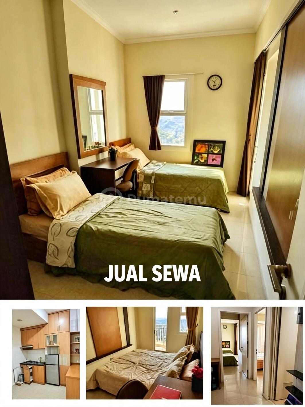 Jual Apartemen Parahyangan Residence Ciumbuleuit Bandung - 2 BR 41 m2 Lantai 15