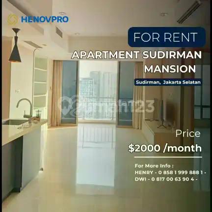 Sudirman Mansion 3BR Semi Furnish At Scbd Sudirman Best Location