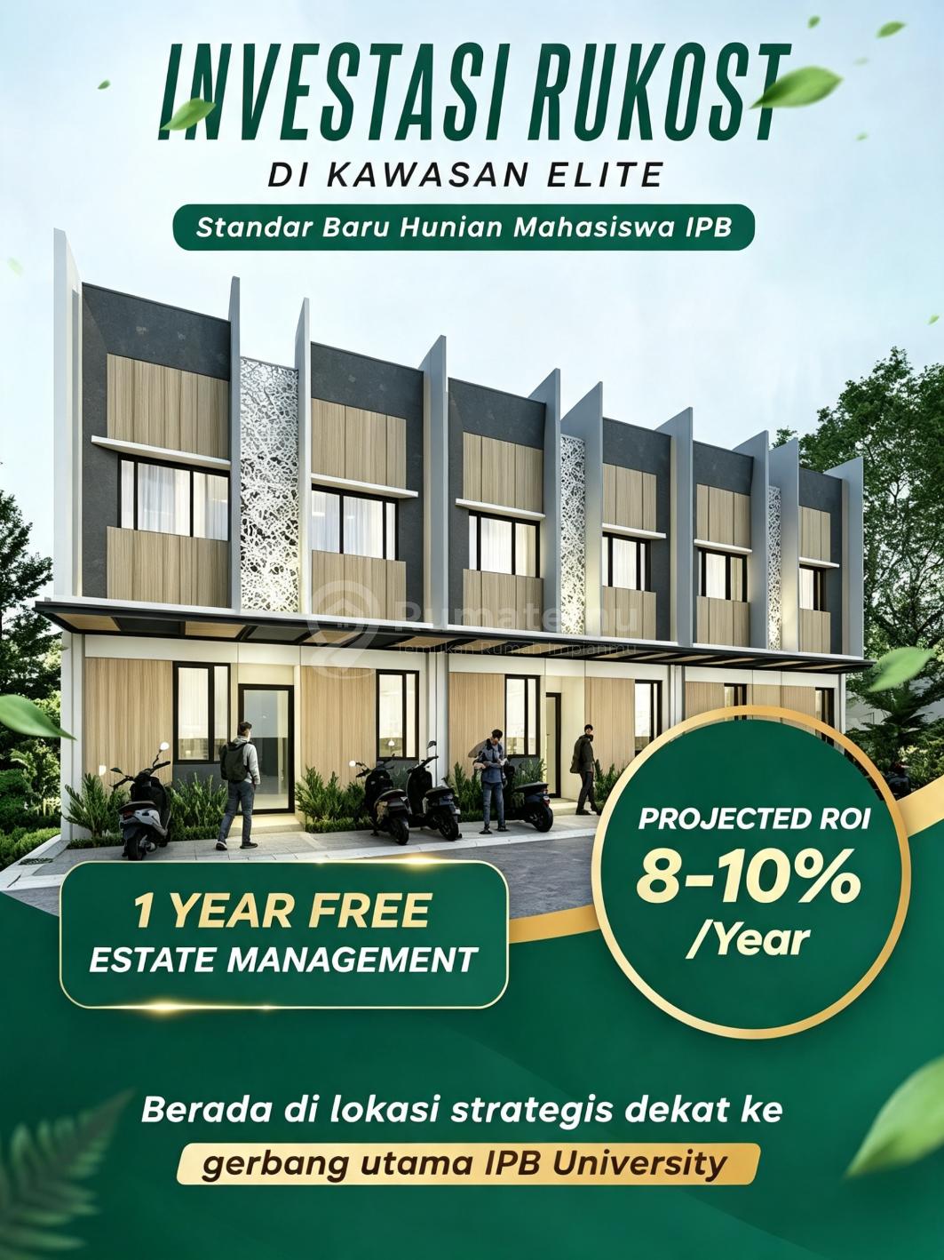 Jual Rumah Kost Ipb Bogor Potensi Income Ratusan Juta