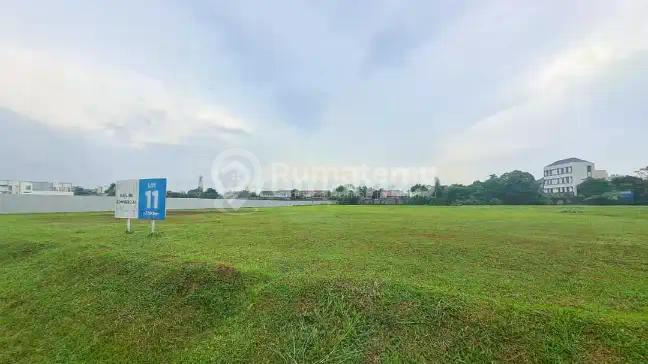 Kavling Komersil Siap Bangun Seberang Ice Bsd City Hadap Timur