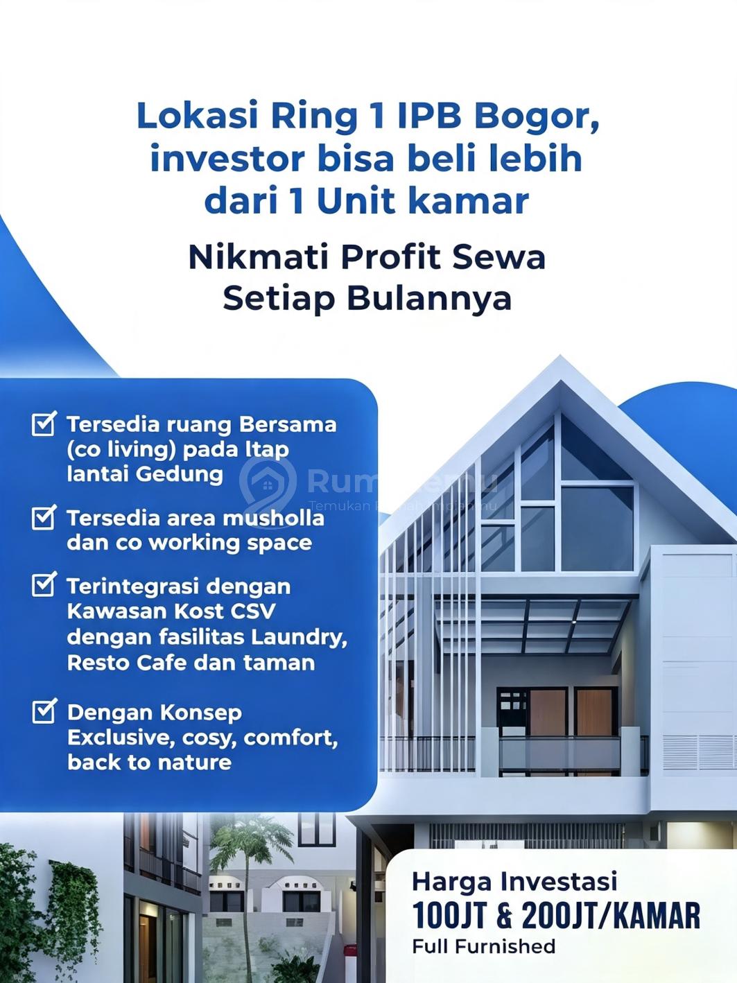 Investasi Menguntungkan Kost Mahasiswa Ipb Income Puluhan Juta