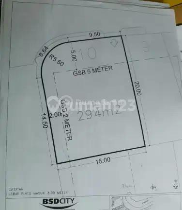 Dijual Kavling Cantik Cluster Avany BSD Tangerang