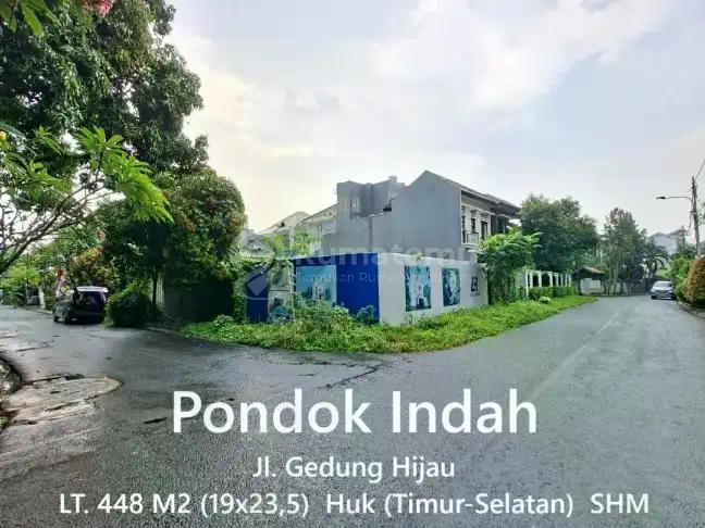 For Sale:  Kavling Tanah area Premium Jl Gedung Hijau, Pondok Indah, Jakarta Selatan. Lokasi tenang, aman dan hijau.