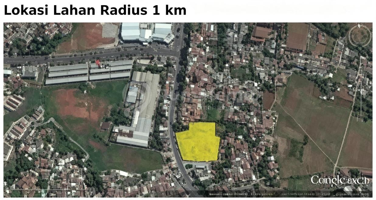 Dijual Kavling Industri Jl Raya Bogor Cibinong