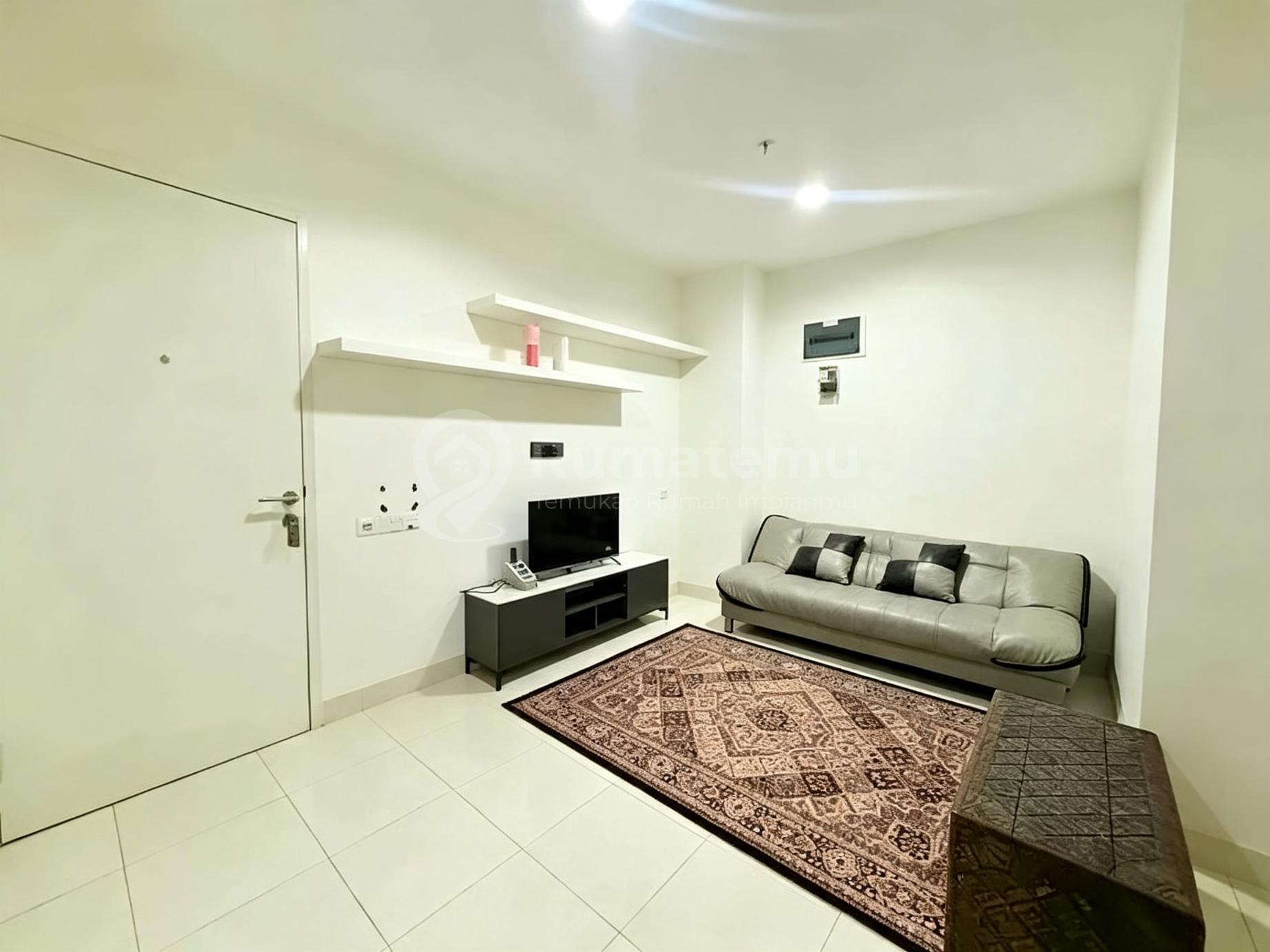 Apartemen 2 Kamar Tidur Furnish Siap Huni View Aeon Mall Hanya 3 Menit Exit Tol Sentul City, Bogor
