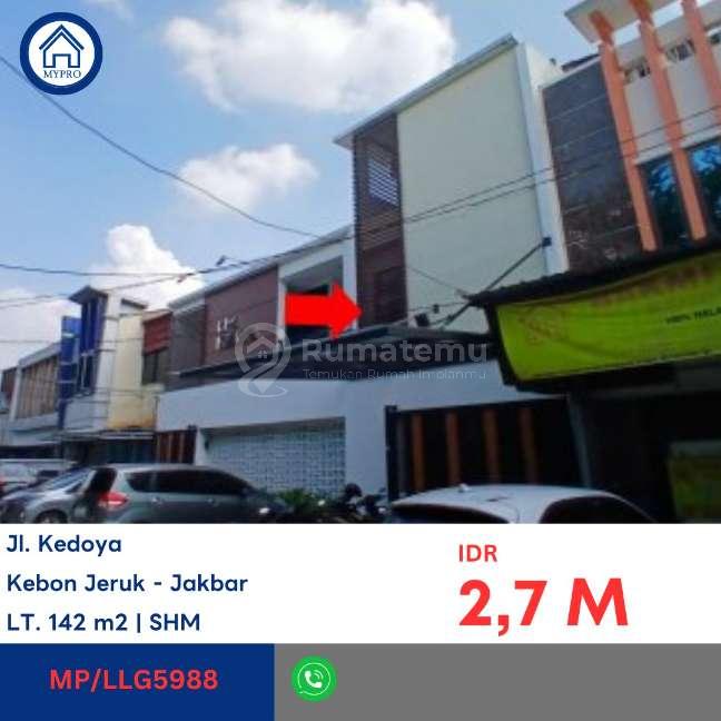 DIJUAL RUKO KEDOYA – KEBON JERUK, JAKARTA BARAT