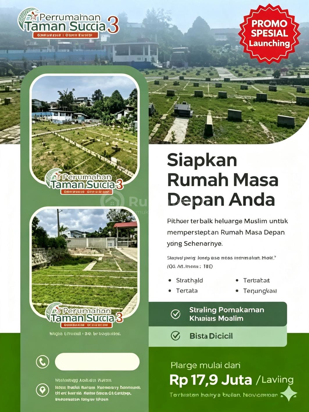 Taman Makam Pemakaman Muslim Kota Bogor Terjangkau