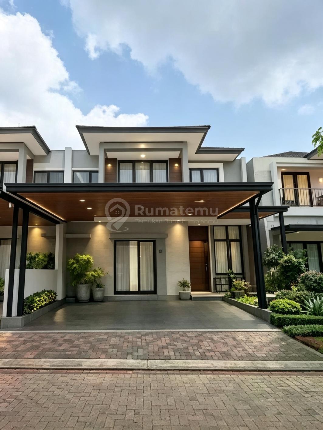 Rumah Modern Minimalis Bagus dan Mewah di Kota Wisata