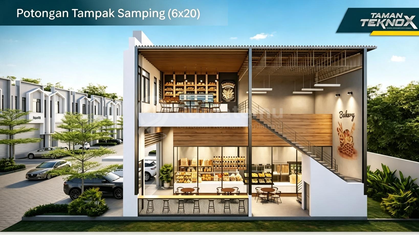 Disewakan Siap Pakai Gudang Gandeng Baru di Taman Tekno X BSD City