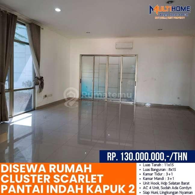 Disewa Rumah Hook Cluster Scarlet PIK2