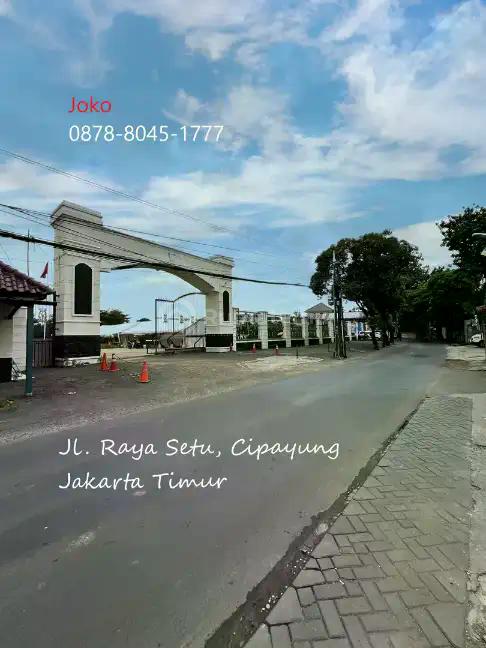 DIJUAL:  Lahan Premium 2,3 Ha View Danau Jl. Raya Setu Cipayung, Jakarta Timur