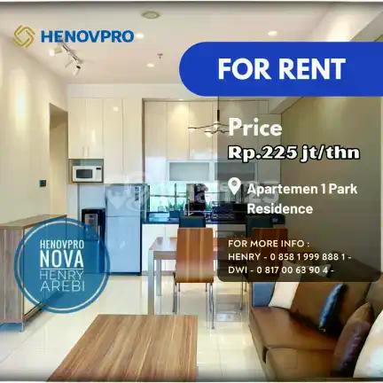 1 Park Residence Unit 2+1BR Furnish Special Price Jarang Ada