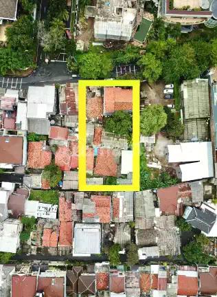 Jl.limo-PERMATA HIJAU [tanah]:dijual 1534m,bentuk Kotak,hdp Utara