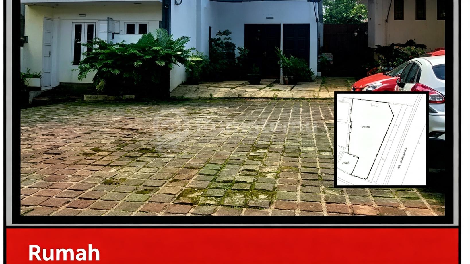 Di Jual Rumah Aset Bank di The Riverville Jl. Cirendeu Raya, Lebak Bulus, Cilandak, Jakarta Selatan