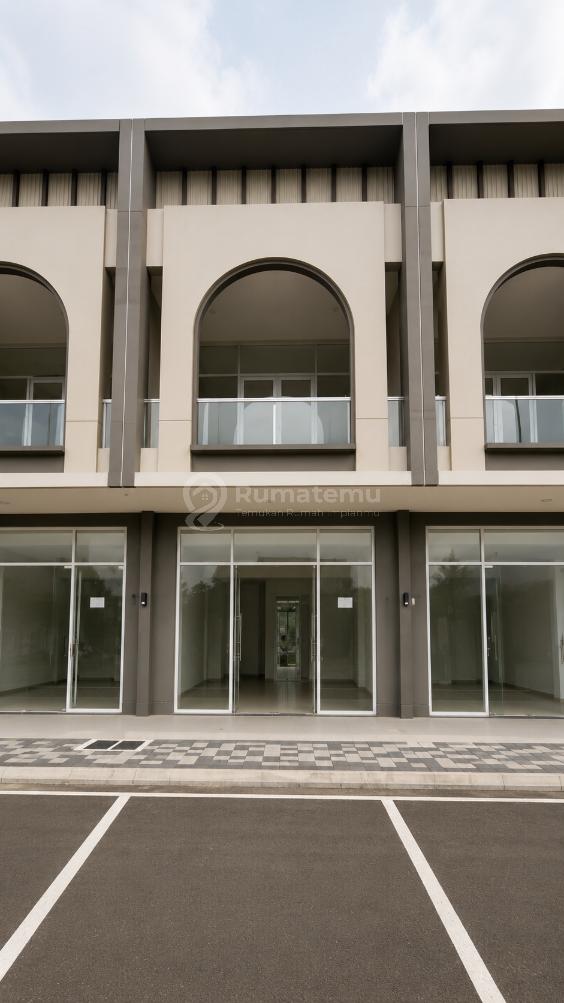 Ruko baru siap pakai 2 lantai row jalan luas Citraland Cibubur