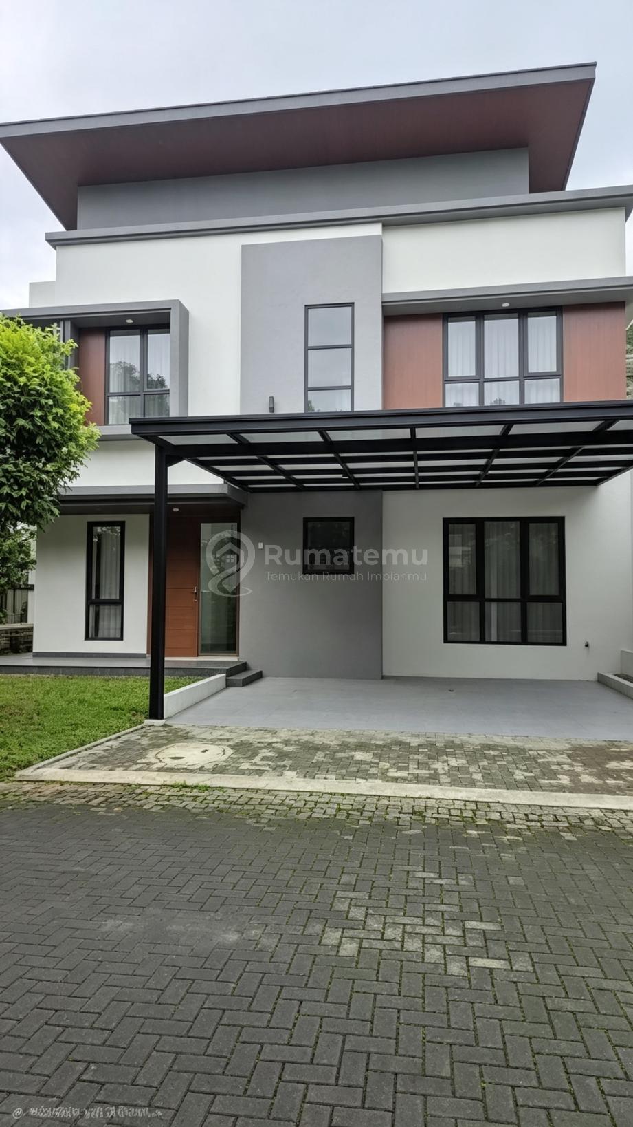 Rumah Baru Bagus 2 Lantai Siap Huni bisa KPR Bank Foresta Bsd