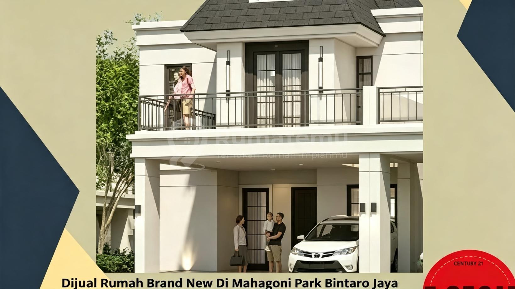 Rumah Brand New di Mahagoni Park Graha Raya Bintaro