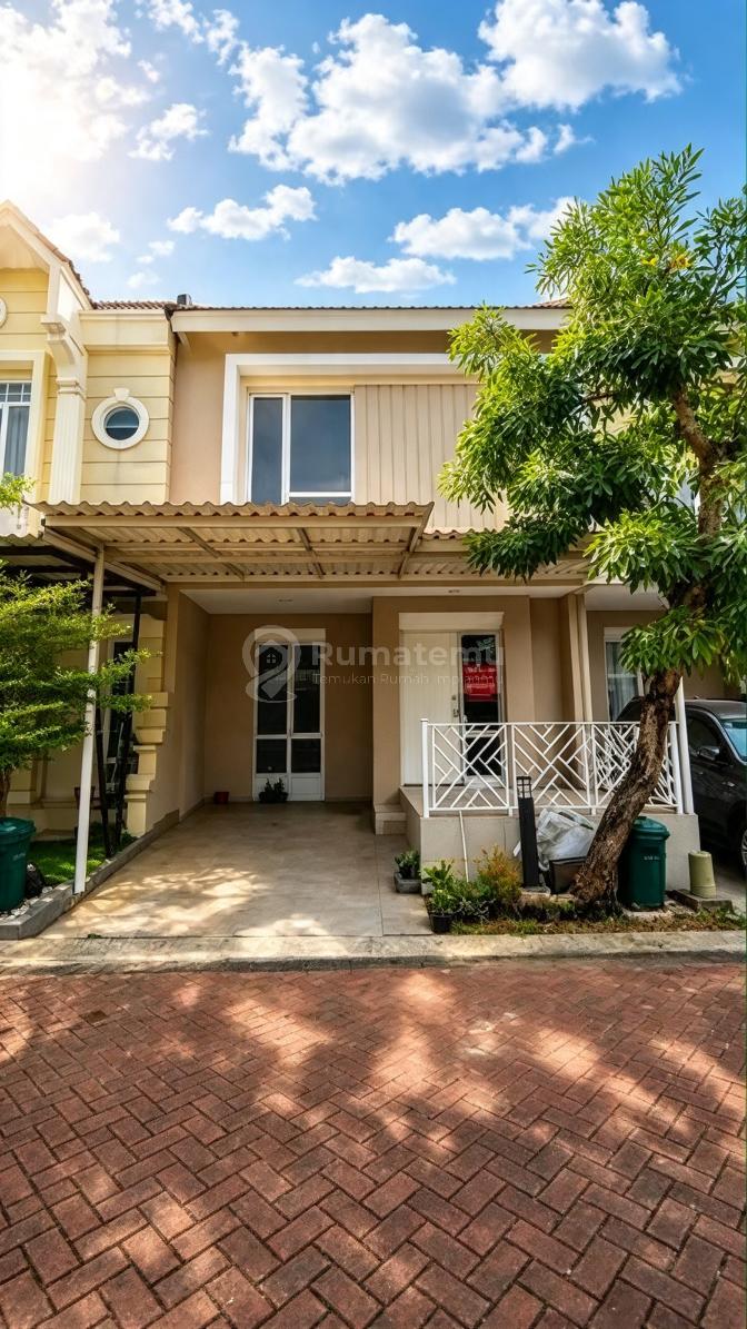 Disewakan Rumah 2 Kmr di Cluster Milano Village Uda Ada Kanopi & Ac Tiap KT