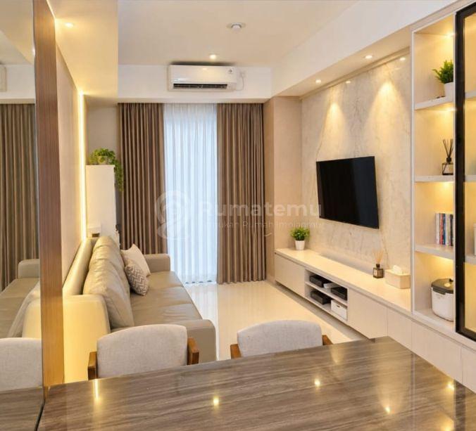 Dijual Apartemen Grand Sungkono Lagoon Tower Caspian Surabaya Barat Corner Suite Fully Furnished