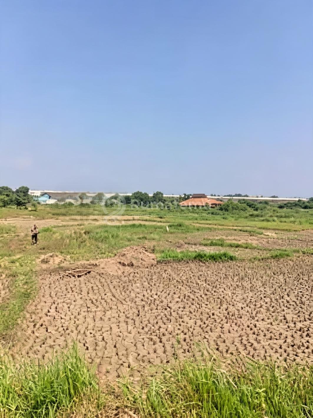 Cikarang [Tanah]:Kontur Tanah Sawah Padat 50-100 Ha Dkt Deltamas