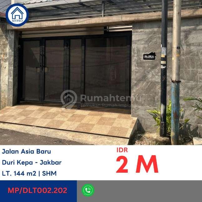 Rumah SHM Siap Huni di Asia Baru Duri Kepa, Kebon Jeruk – Lokasi Strategis Jakarta Barat