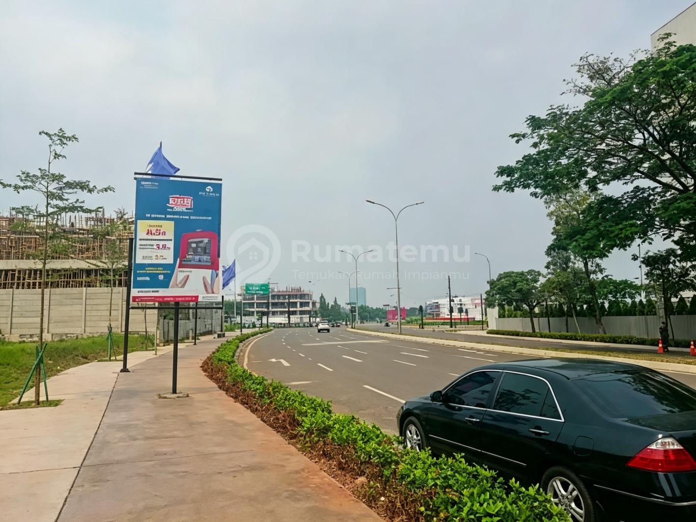 Kavling Lot Komersial Belakang Q Big Bsd City