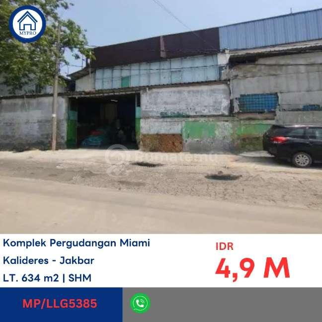 DIJUAL GUDANG PERGUDANGAN MIAMI BLOK G – KALIDERES, JAKARTA BARAT