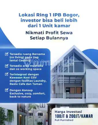 Investasi Menguntungkan Kost Mahasiswa Ipb Income Puluhan Juta