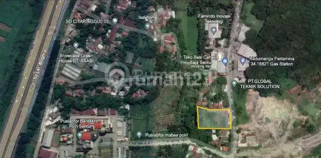 Jual atau Sewa Tanah 2.852 M2 Babakan Madang, Sentul