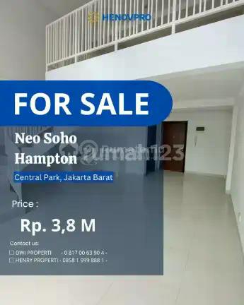 Investasi terbaik Dijual Cepat Neo Soho Hampton Semi Furnish