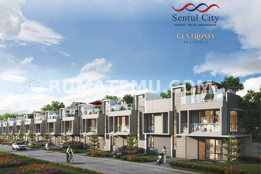 Rumah Modern 3 Lantai dengan Rooftop – Centronia Residence, Sentul City Hunian eksklusif di kawasan premium Sentul City