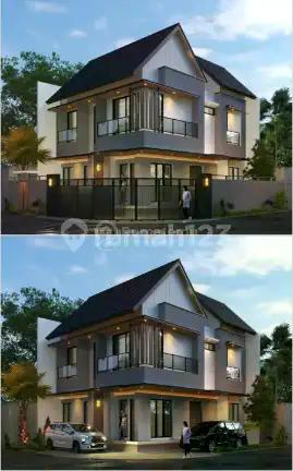 Rumah Baru Sedang Finishing Shm Bisa Kpr Semua Bank Griyaloka Bsd