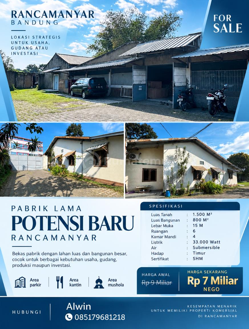 Pabrik Lama, Potensi Baru — Rancamanyar