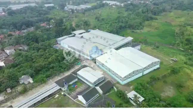 Pabrik/Gudang Citeras Rangkasbitung Dekat Stasiun Citeras Lebak