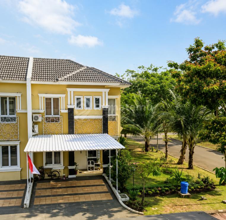 Rumah 2 lantai lebar 13 meter harga masih nego Fiordini illago gading serpong