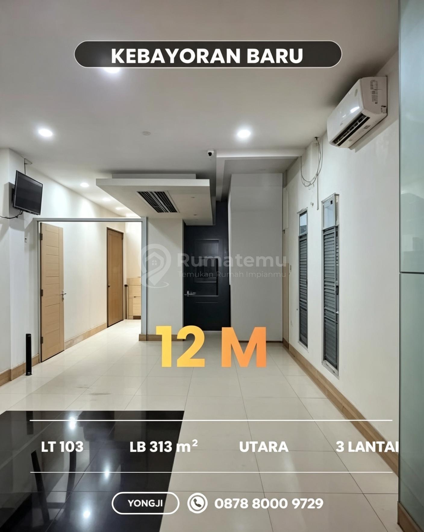 Ruko Kyai Maja Kebayoran Baru Rapi Siap Huni