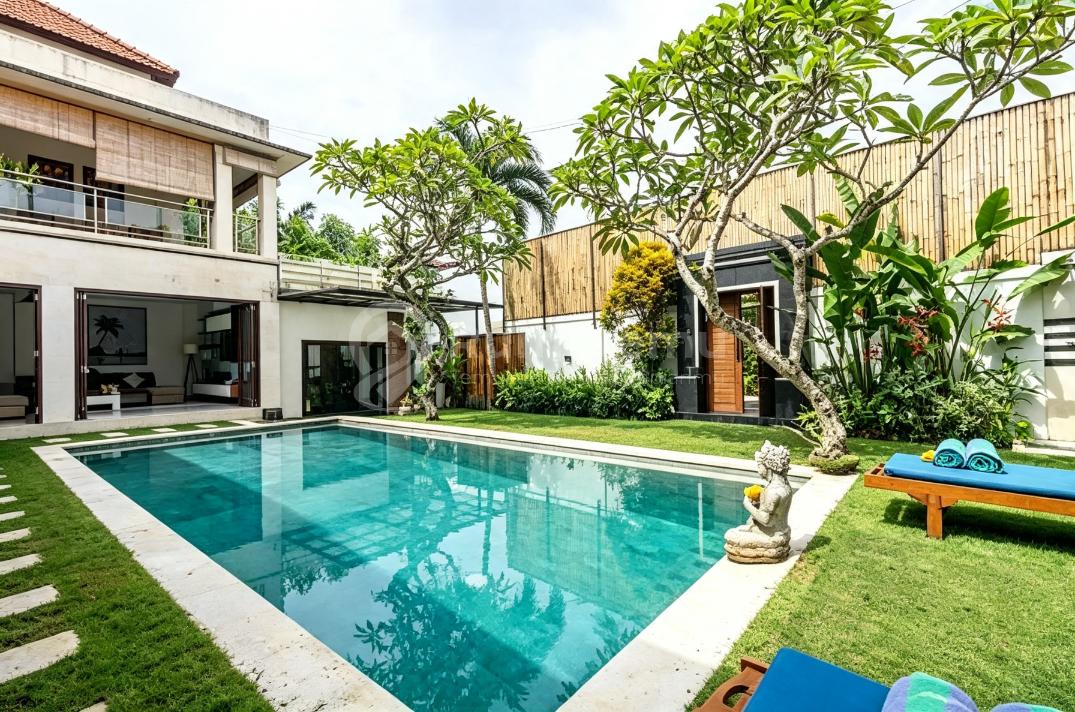 Beautyfull 4 B R Villa Ready For Sale In Pererenan Bali
