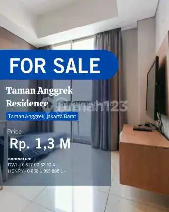 Dijual Cepat 1BR City Harga TURUN HARGA diTaman Anggrek Residence
